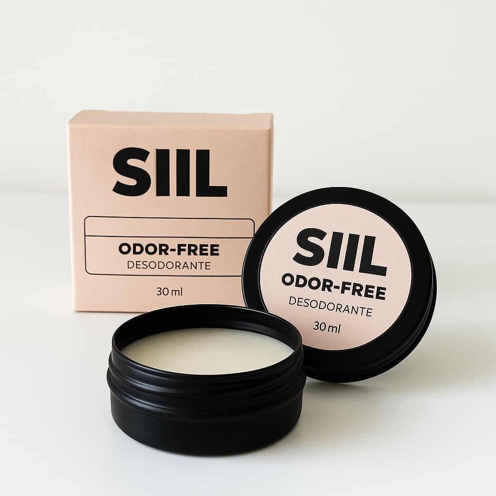 Desodorante Larga Duración en CREMA 100% Natural con microplata - 30ml