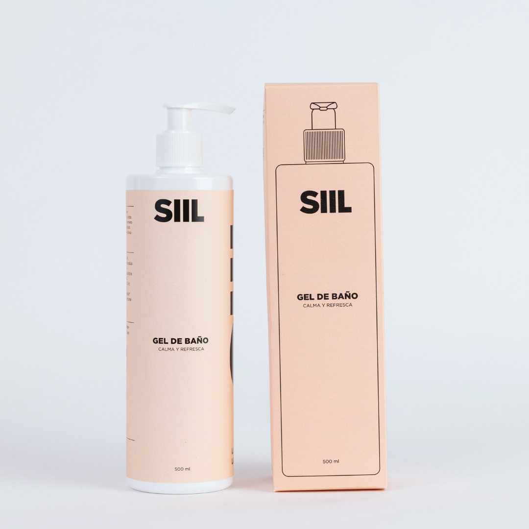 Gel de Baño SIIL 100% Natural Unisex | Limpieza e Hidratación - 500ml
