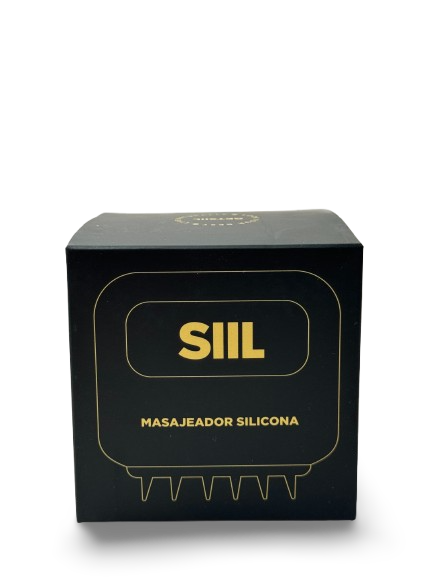 Masajeador de Silicona para Cuero Cabelludo y Piel