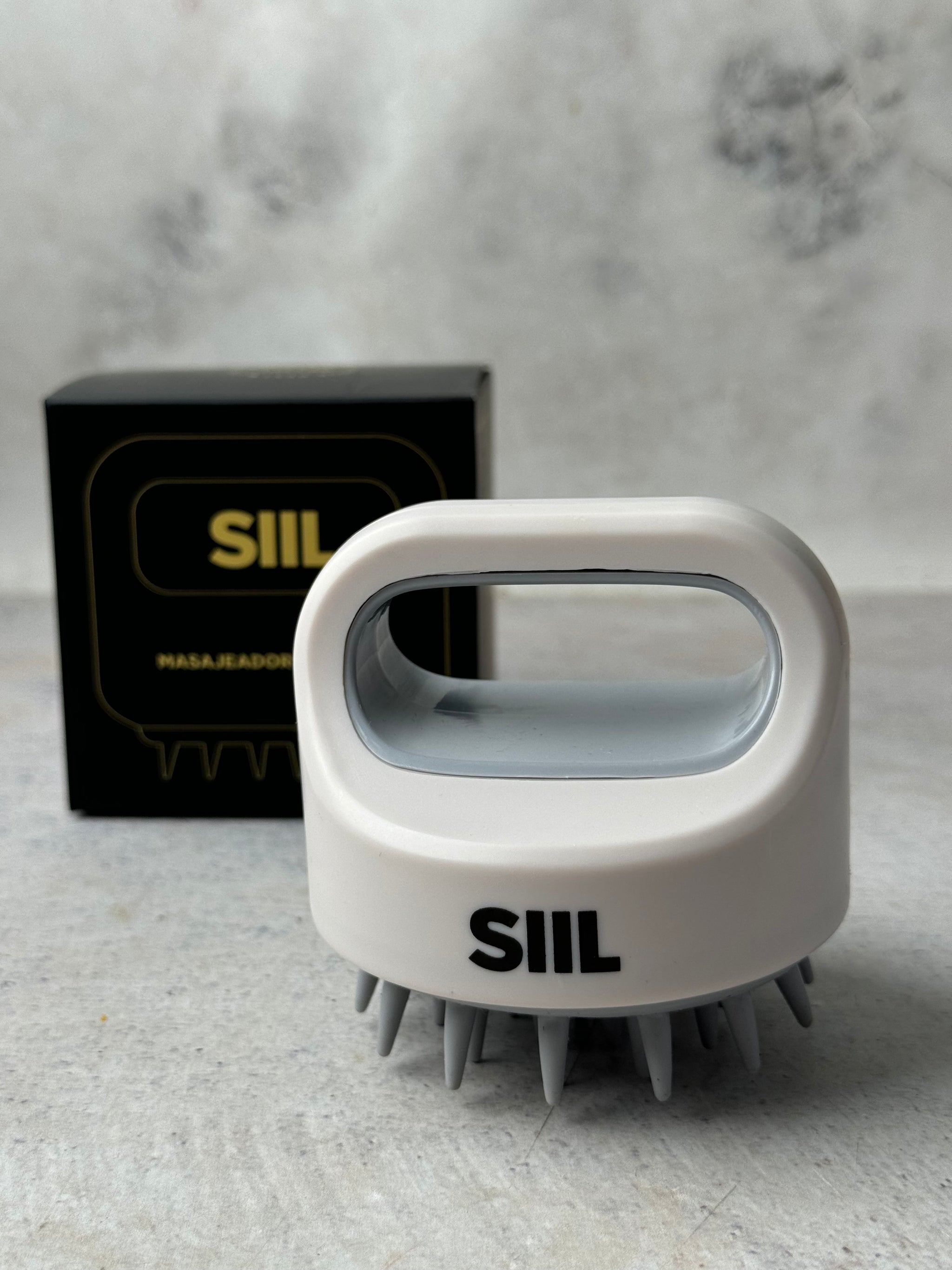 Masajeador de Silicona para Cuero Cabelludo y Piel