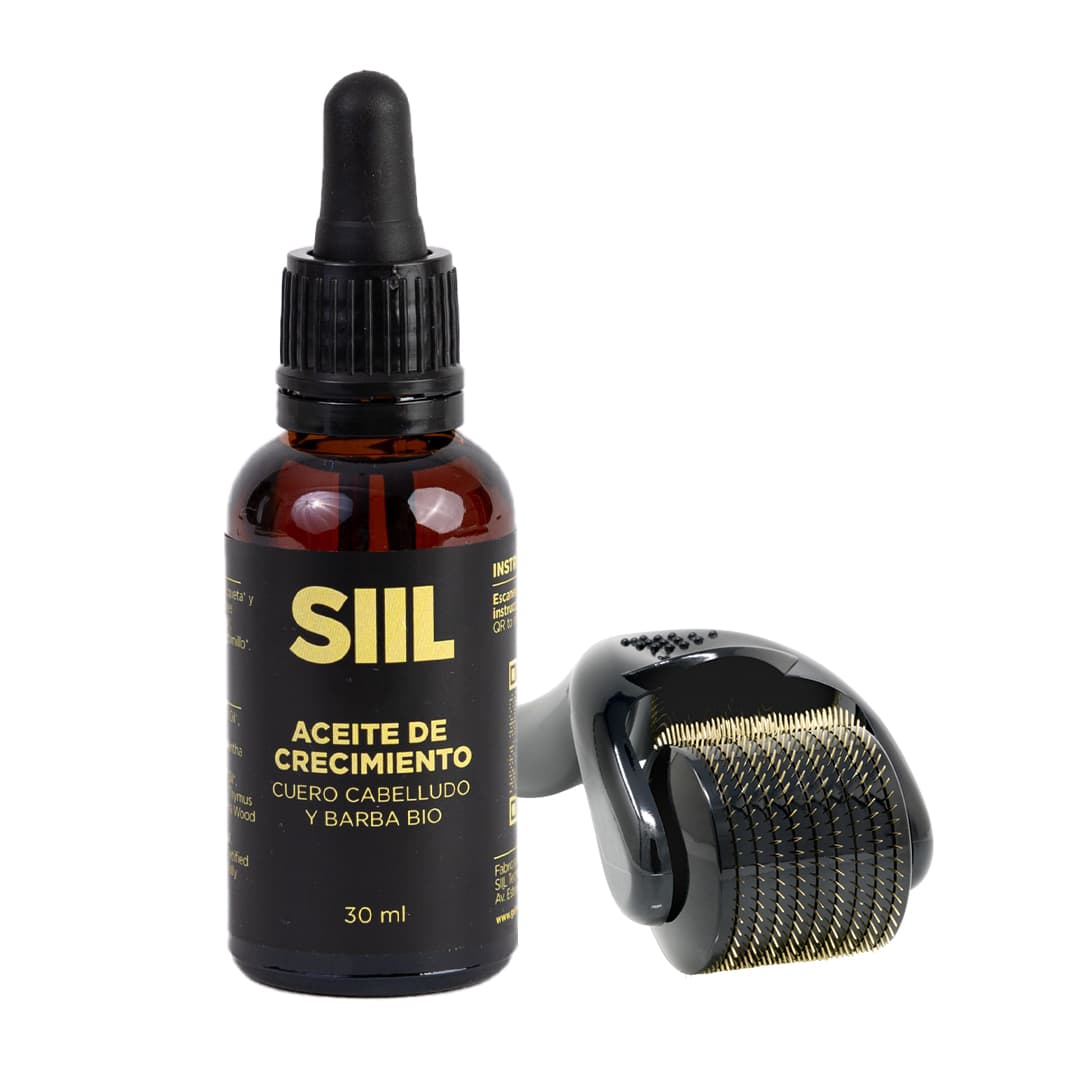 [Pack] Scalp Roller + Aceite Crecimiento 100% Natural | SIIL