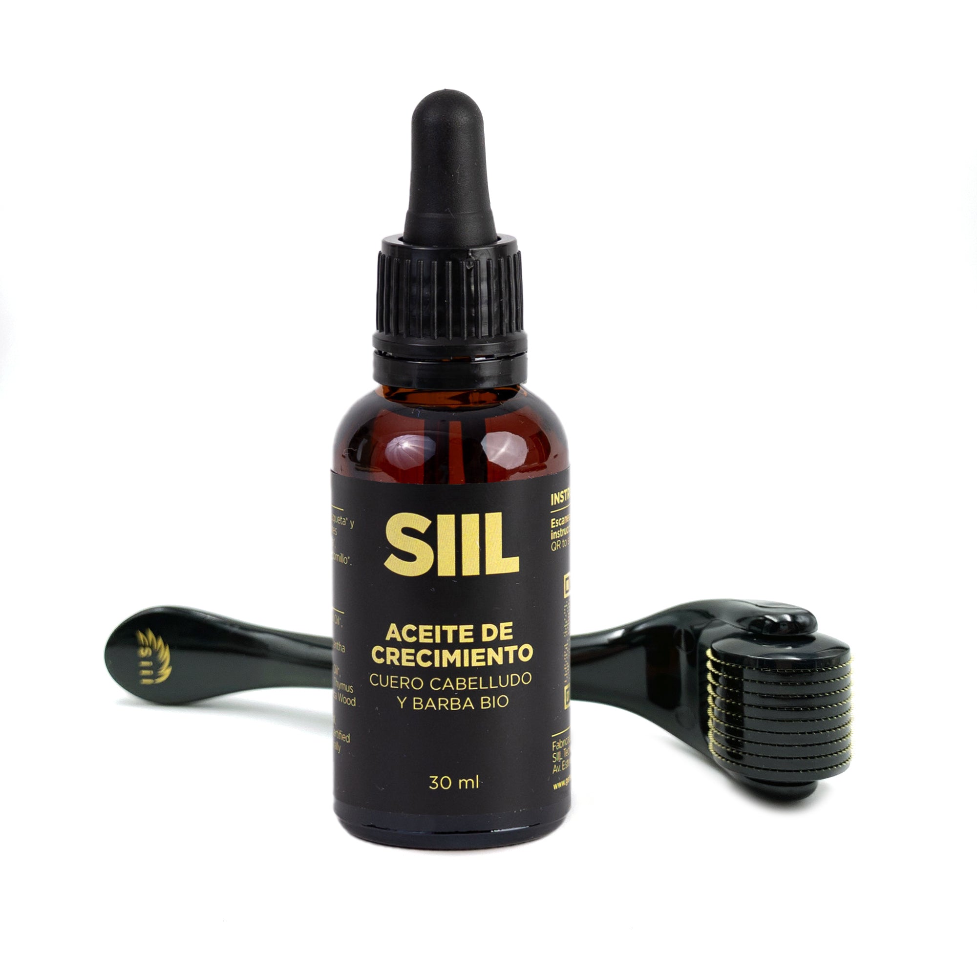 [Pack] Scalp Roller + Aceite Crecimiento 100% Natural | SIIL