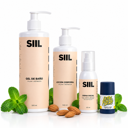 [Pack] Cuidado Corporal: Gel de Baño + Loción Corporal + Crema Facial + Desodorante Letal Fresh