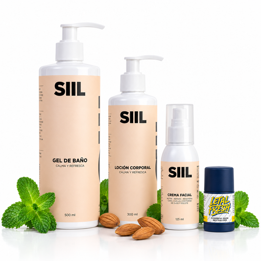 [Pack] Cuidado Corporal: Gel de Baño + Loción Corporal + Crema Facial + Desodorante Letal Fresh