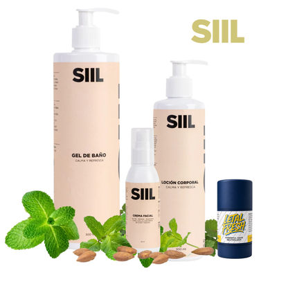 [Pack] Cuidado Corporal: Gel de Baño + Loción Corporal + Crema Facial + Desodorante Letal Fresh